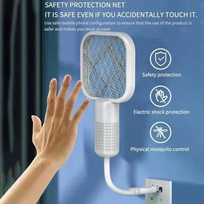 USB Mini Mosquito Swatter & Killer Lamp – Rechargeable, Safe & Portable