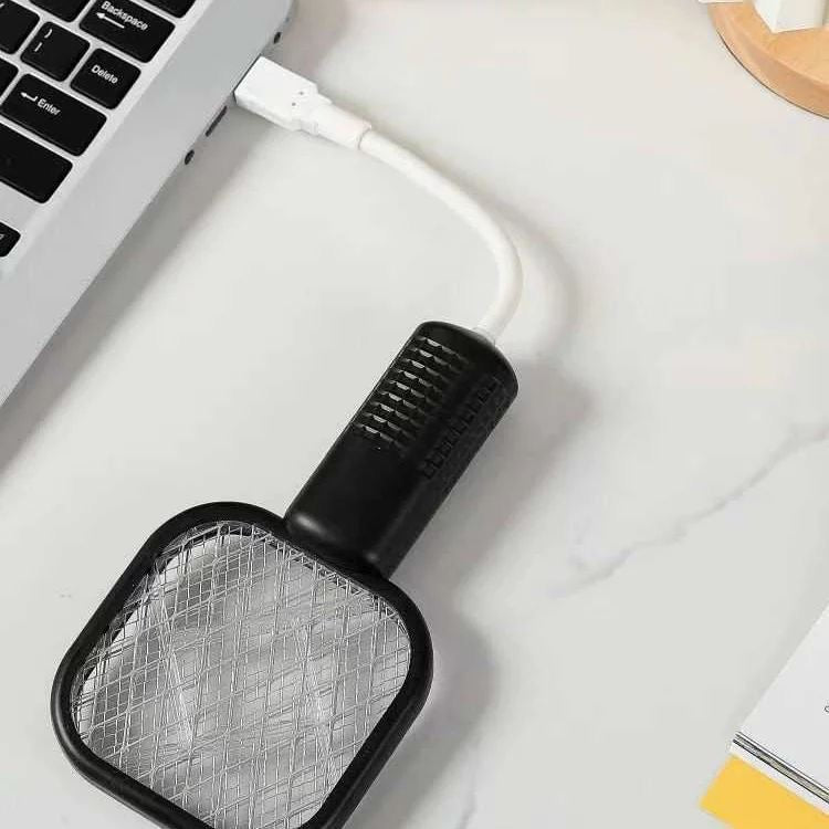 USB Mini Mosquito Swatter & Killer Lamp – Rechargeable, Safe & Portable