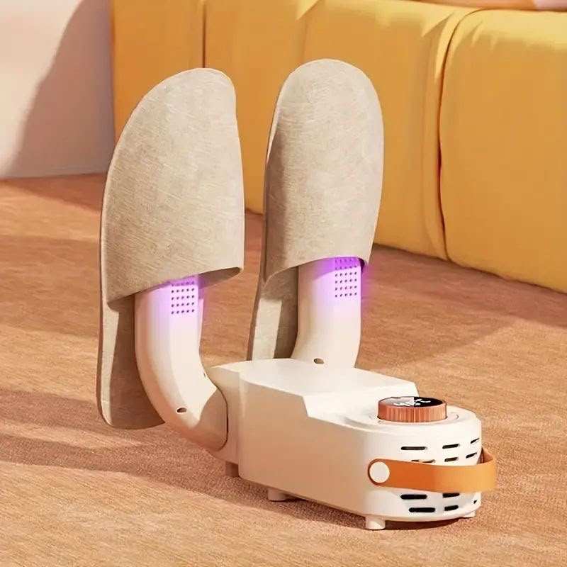 Portable Electric Shoe & Boot Dryer with Digital Temperature Control & UV Light