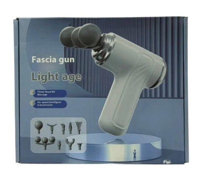 Portable Deep Tissue Massage Gun with 9 Interchangeable Massage Heads