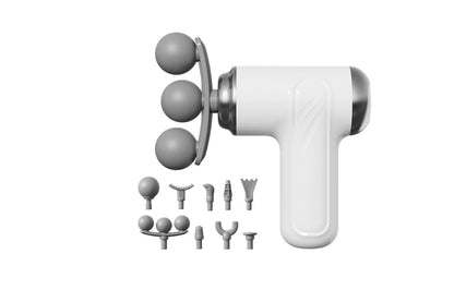 Portable Deep Tissue Massage Gun with 9 Interchangeable Massage Heads